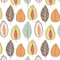 Manhattan Comfort Nantes, Vinyl Chic Leaf Wallpaper, 205 In X 33 Ft = 56 Sq Ft Nantes - alternate 2